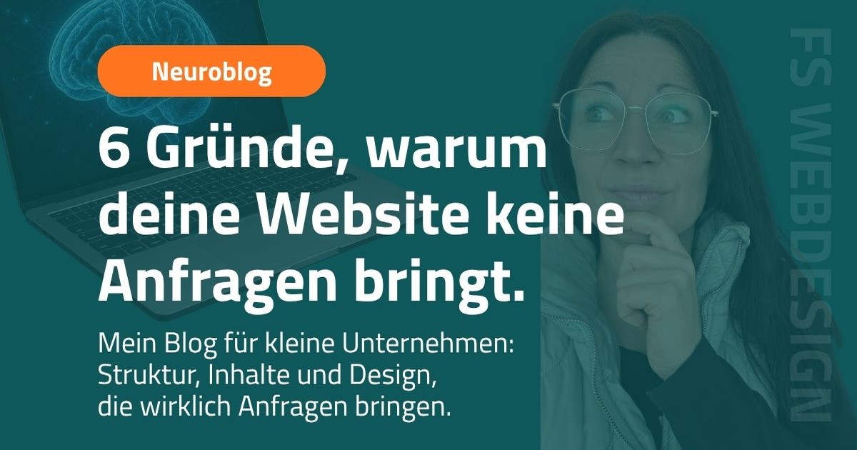 Vorschaubild: 6 Gründe, warum deine Website keine Anfragen bringt